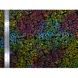 Tissu coton Batik Salvina multicolore - Bibop et Lula
