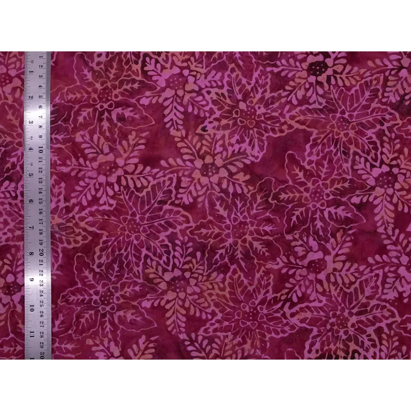 Tissu coton Batik Hibiscus