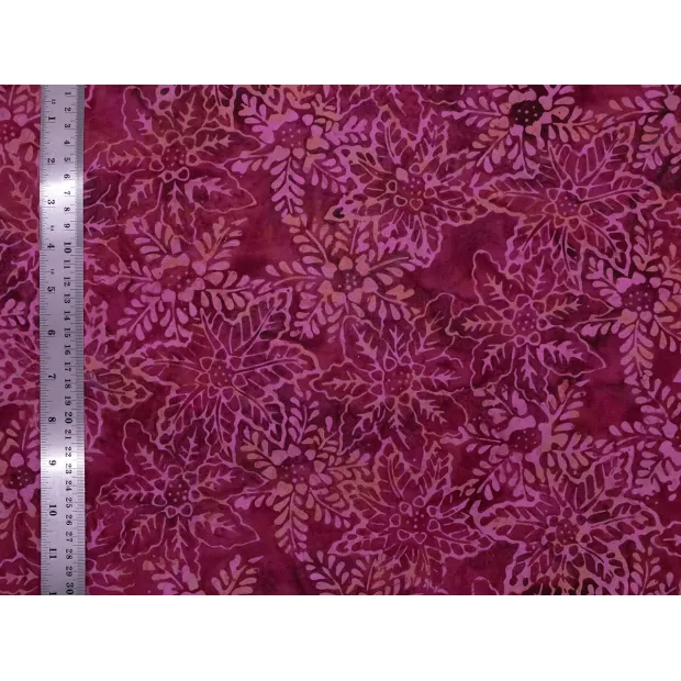 Tissu coton Batik Hibiscus