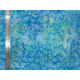 Tissu coton Batik Etang Bleu - Bibop et Lula