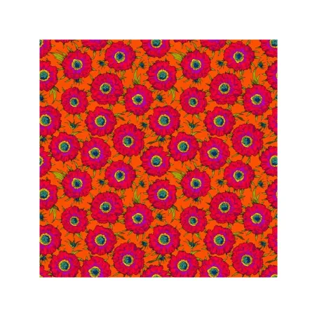 Coton bio Saga orange