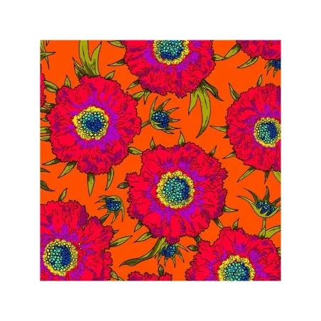 Coton bio Saga orange