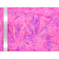 Coton Batik Fraise cassis - Bibop et Lula
