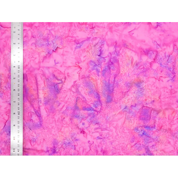 Coton Batik Fraise cassis
