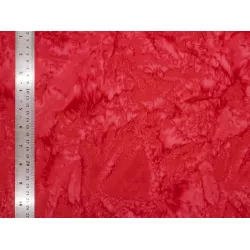 Coton Batik Tomate - Bibop et Lula