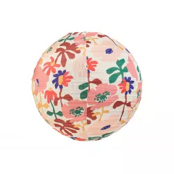 Lampion tissu boule japonaise rond Calypso - Bibop et Lula