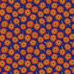 Velours ferme " Saga bleu " - Bibop et Lula