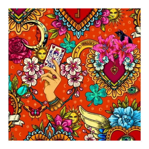 Velours ferme " Amulettes"
