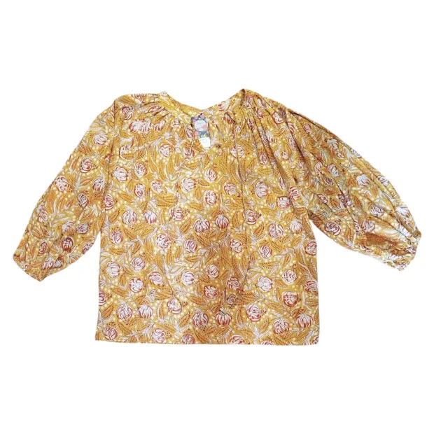 Blouse manches bouffantes