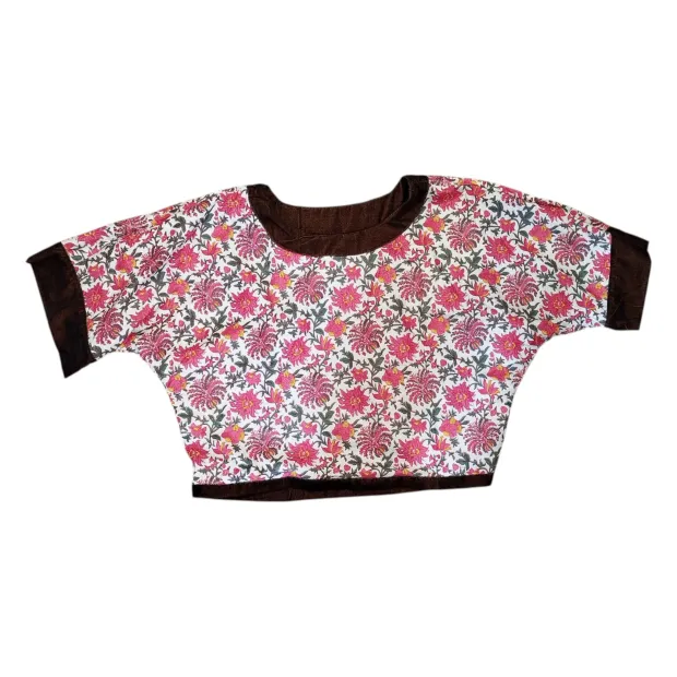 Top velours réversible