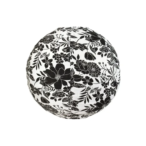 Lampion tissu boule japonaise rond Kaori