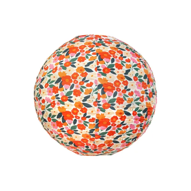 Lampion tissu boule japonaise rond Melba