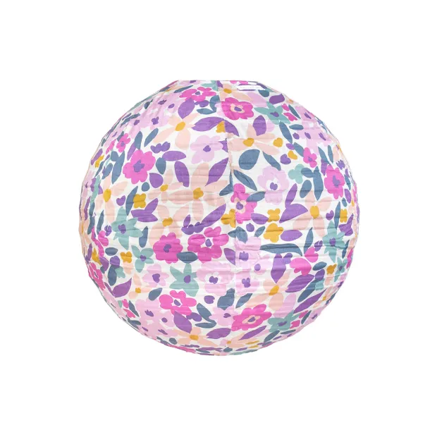 Lampion tissu boule japonaise rond Posy