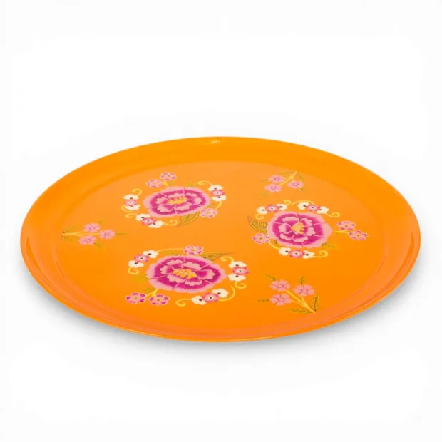 Plateau rond Hamsa