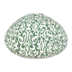 Lampion tissu boule japonaise goutte Antalya Sauge - Bibop et Lula