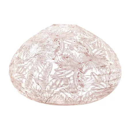 Lampion tissu boule japonaise goutte Zanzibar cannelle