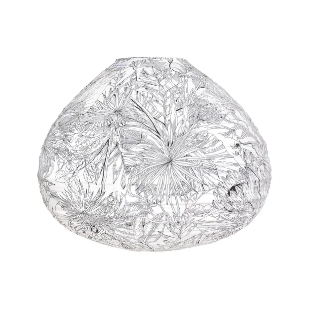 Lampion tissu boule japonaise goutte Zanzibar