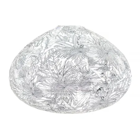 Lampion tissu boule japonaise goutte Zanzibar