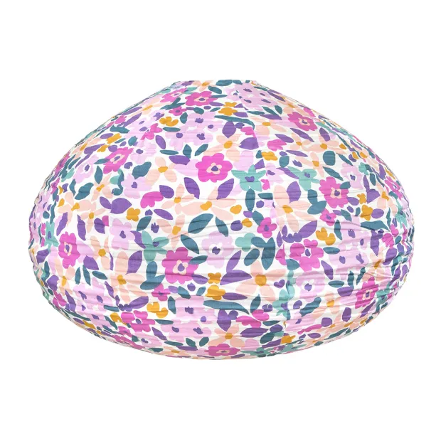 Lampion tissu boule japonaise goutte Posy