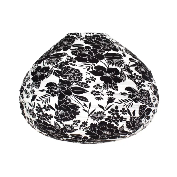 Lampion tissu boule japonaise goutte Kaori