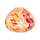 Lampion tissu boule japonaise goutte Galati - Bibop et Lula