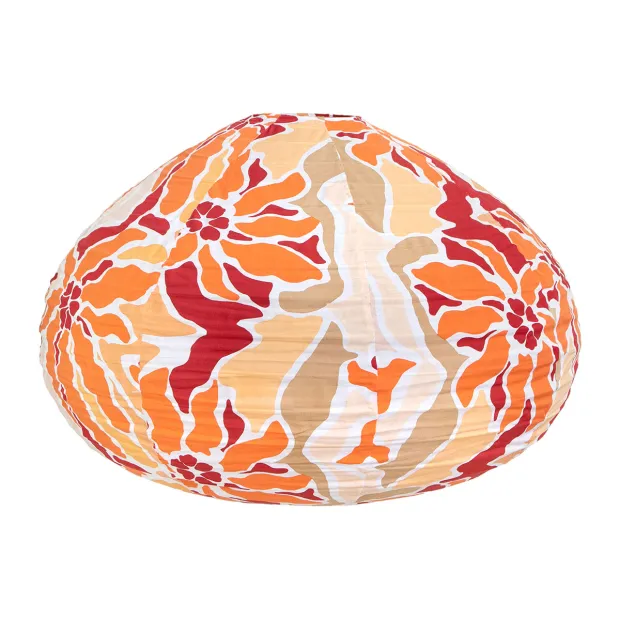 Lampion tissu boule japonaise goutte Galati