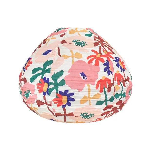 Lampion tissu boule japonaise goutte Calypso