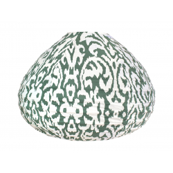 Lampion tissu boule japonaise goutte Antalya Sauge - Bibop et Lula
