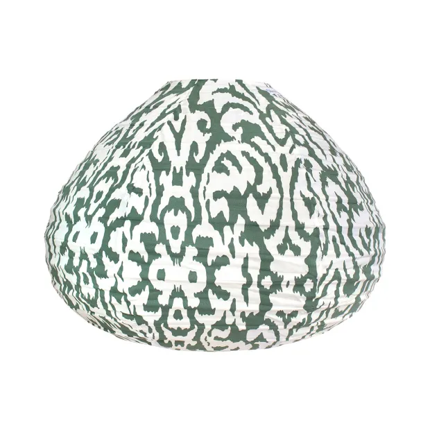 Lampion tissu boule japonaise goutte Antalya Sauge