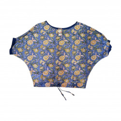 Top Chauve souris Blockprint - Bibop et Lula