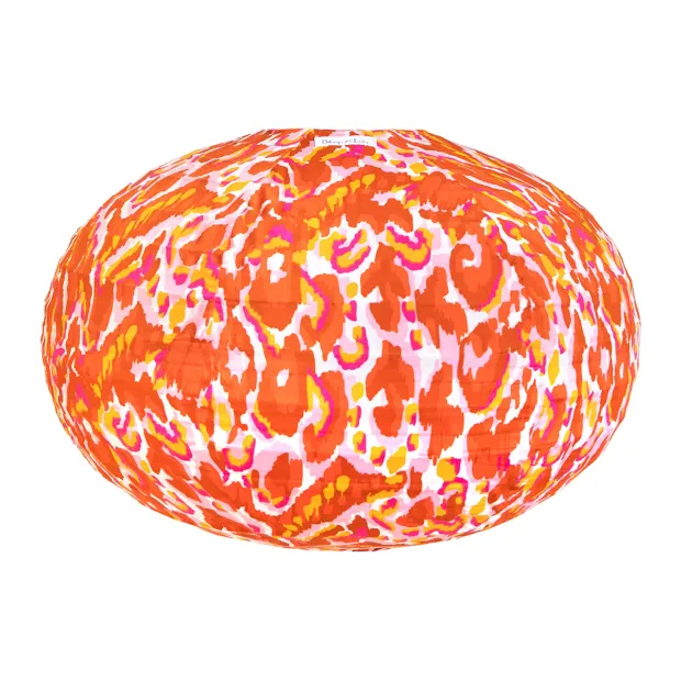 Lampion tissu boule japonaise ovale Tango