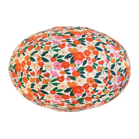 Lampion tissu boule japonaise ovale Melba