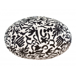 Lampion tissu boule japonaise ovale Matisse - Bibop et Lula