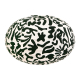 Lampion tissu boule japonaise ovale Matisse - Bibop et Lula