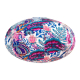 Lampion tissu boule japonaise ovale Majorelle - Bibop et Lula