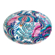 Lampion tissu boule japonaise ovale Majorelle - Bibop et Lula