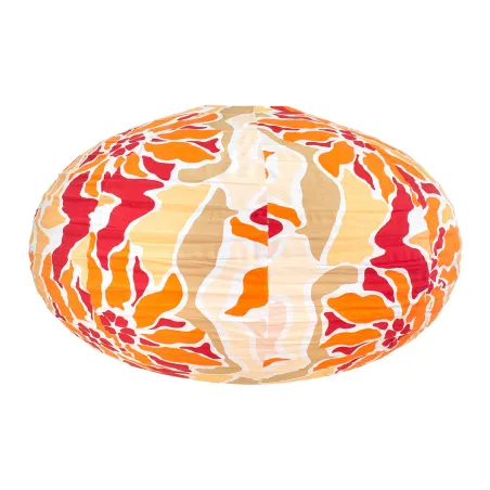 Lampion tissu boule japonaise ovale Galati