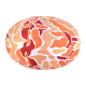 Lampion tissu boule japonaise ovale Galati - Bibop et Lula