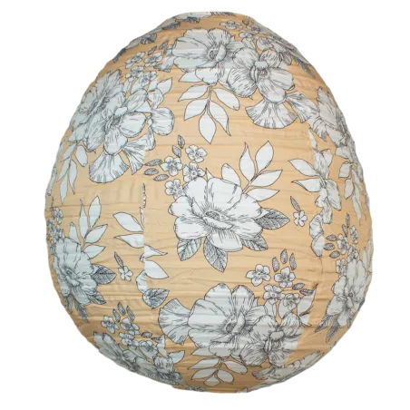 Lampion tissu boule japonaiseruche Thelma