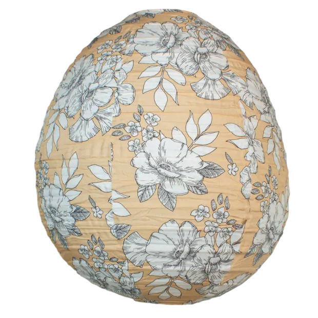 Lampion tissu boule japonaiseruche Thelma