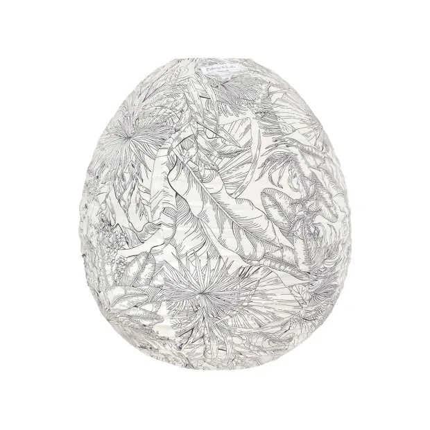 Lampion tissu boule japonaiseruche Zanzibar