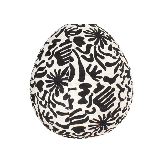 Lampion tissu boule japonaiseruche Matisse