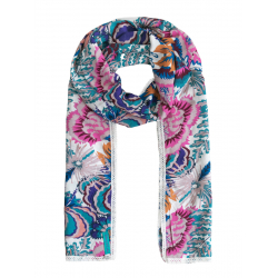 Le chèche dentelle Majorelle - Bibop et Lula