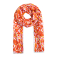 Le chèche dentelle Tango orange - Bibop et Lula