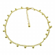 Bracelet de chevilleplaqué or Perle dorée - Bibop et Lula