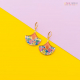 Assia boucles d'oreilles "Flower citron" - Bibop et Lula