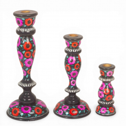 Bougeoirs Indore 3 tailles - Bibop et Lula