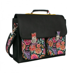 Cartable sacoche adulte Peonia - Bibop et Lula