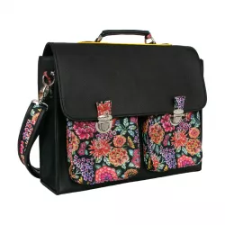 Cartable sacoche adulte Peonia - Bibop et Lula