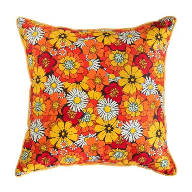 Coussin carré Orange Blossom